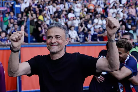 إنريكي: مواجهة أستون فيلا صعبة.. وغياب ماركينيوس لن يؤثر على جاهزيتنا